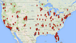 Stem Cell Clinics Map