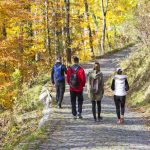 people hiking